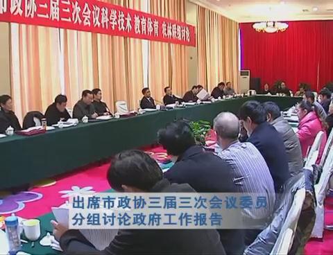 武國定出席市政協(xié)三屆三次會議委員分組討論政府工作報告